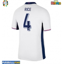 England Declan Rice #4 Heimtrikot EM 2024 Kurzarm